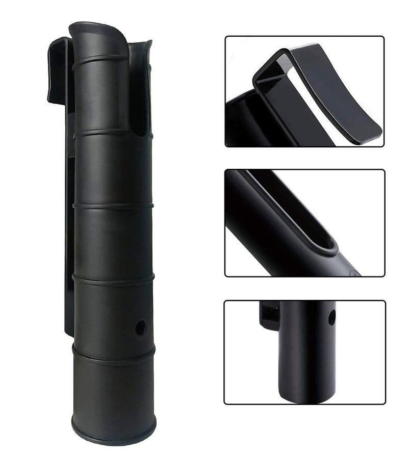 Swess Cooler Fishing Rod Holder Attachment for Coolers with Tie-Down Slot for Attach to Your Cooler to Hold Your Fishing Rod Black (2 Pack) - Image 2